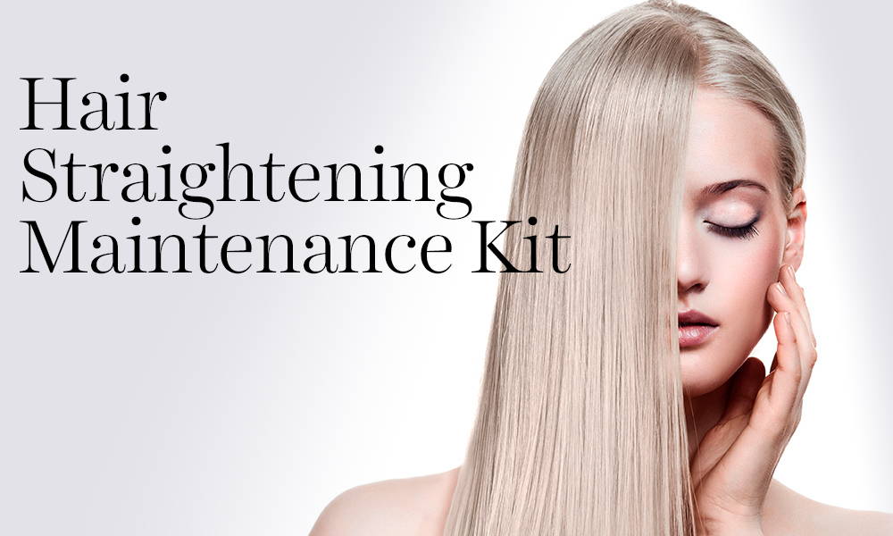 naturalium hair straightening home kit